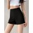 Solid Color Slim Shorts, Casual High Waist Shorts For Spring & Summer, Women's Clothing